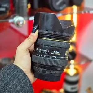 لنز ۲۴ـ۷۰ سیگما ارت دست دوم